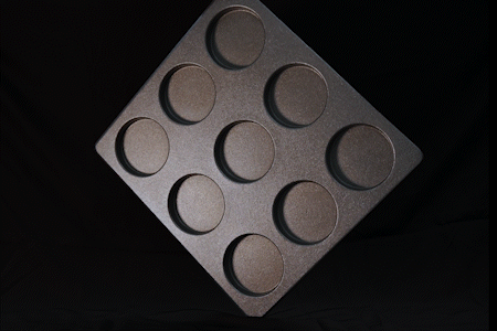 Cast Aluminium Burger Egg Tray