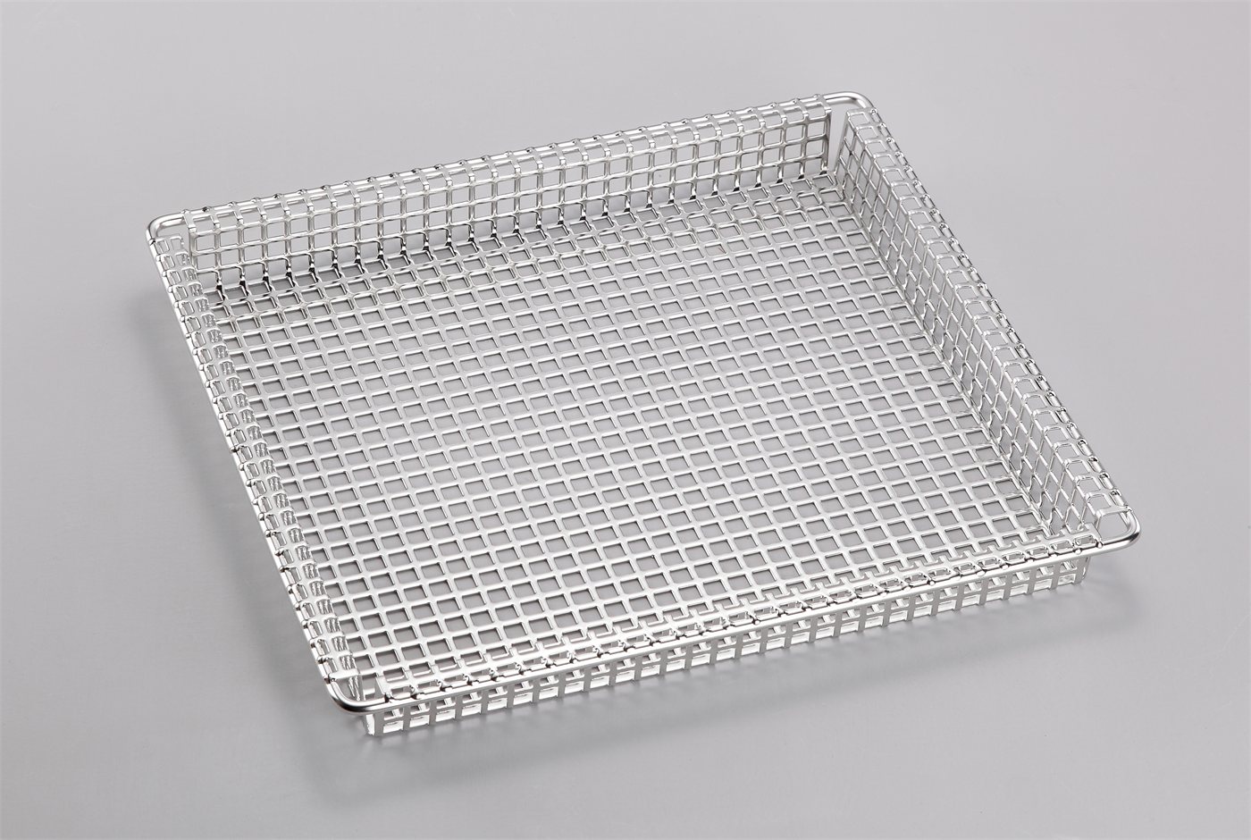 Stainless Steel Grid Basket